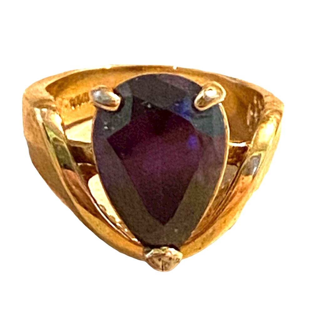 Costume Ring 6 Single Stone Romantic Gypsy Minimalist Goddess Chic Classy Modest